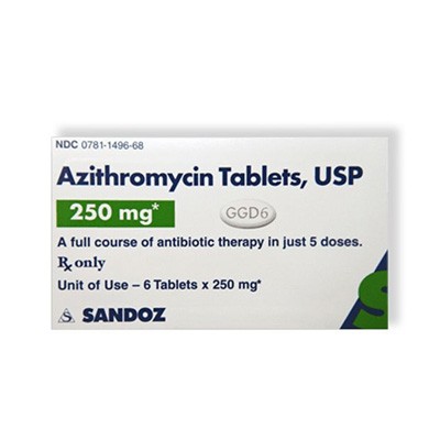 Azitromycin 250 mg